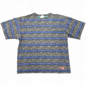 Vintage 90s Pacific Coast Highway PCH Surf Print AOP Shirt Men’s Medium Stripes